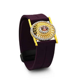 Elegant Maroon Strap Bracelet